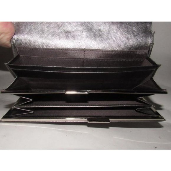 Burberry Nova Check & Pewter Leather XL Wallet - Picture 11 of 12